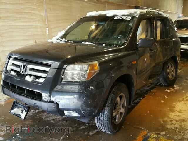 2006 HONDA PILOT - VIN: 2HKYF18406H541477 - Фото 2