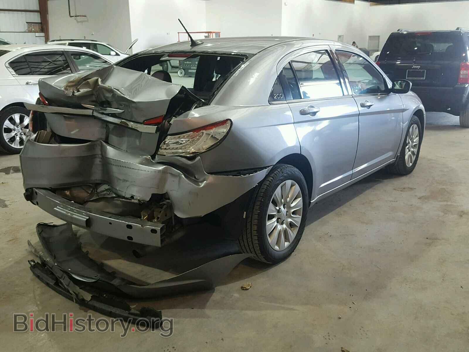 2013 CHRYSLER 200 - VIN: 1C3CCBAB4DN640354 - Фото 4