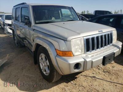 2007 Jeep COMMANDER, silver — VIN 1J8HG48P77C618019, Copart