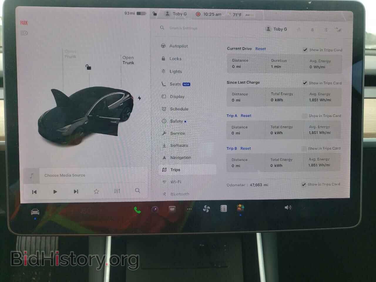 2019 TESLA MODEL 3 - VIN: 5YJ3E1EA0KF399650 - Фото 9