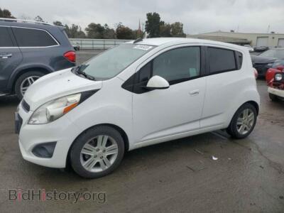 2015 Chevrolet SPARK 1LT, white — VIN KL8CD6S90FC745895, Copart