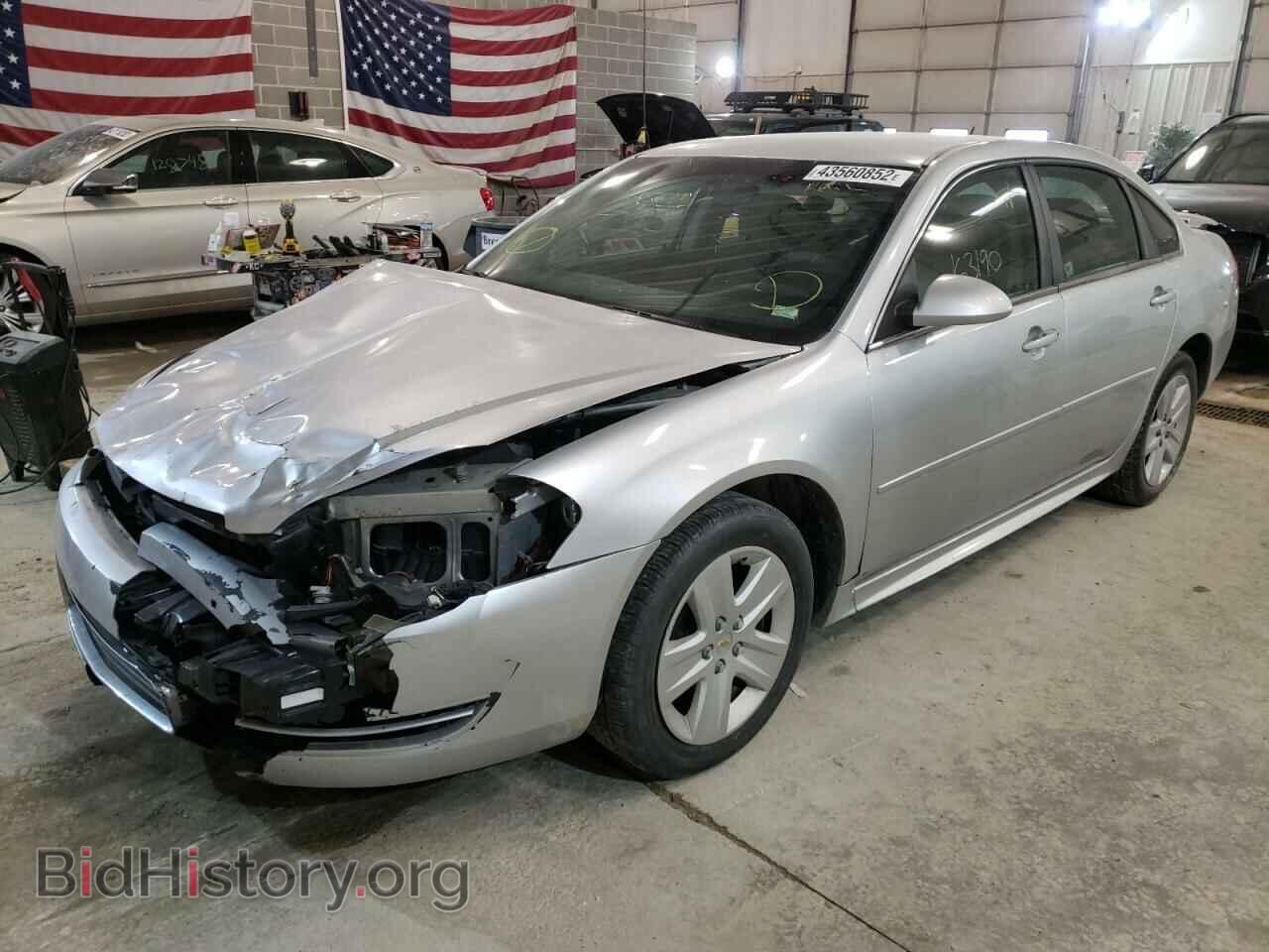 2011 CHEVROLET IMPALA - VIN: 2G1WF5EK7B1129353 - Фото 2