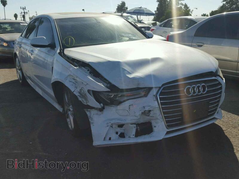 2016 Audi A6 (VIN WAUDFAFC0GN089280) — фото 1 из 10, Copart, повреждение: передняя часть