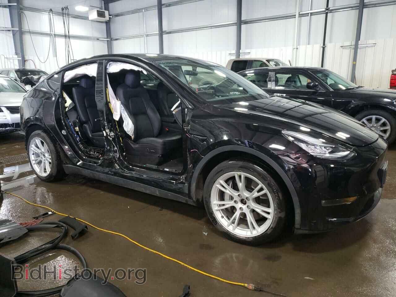 2021 TESLA MODEL Y - VIN: 5YJYGAEE2MF211474 - Фото 4