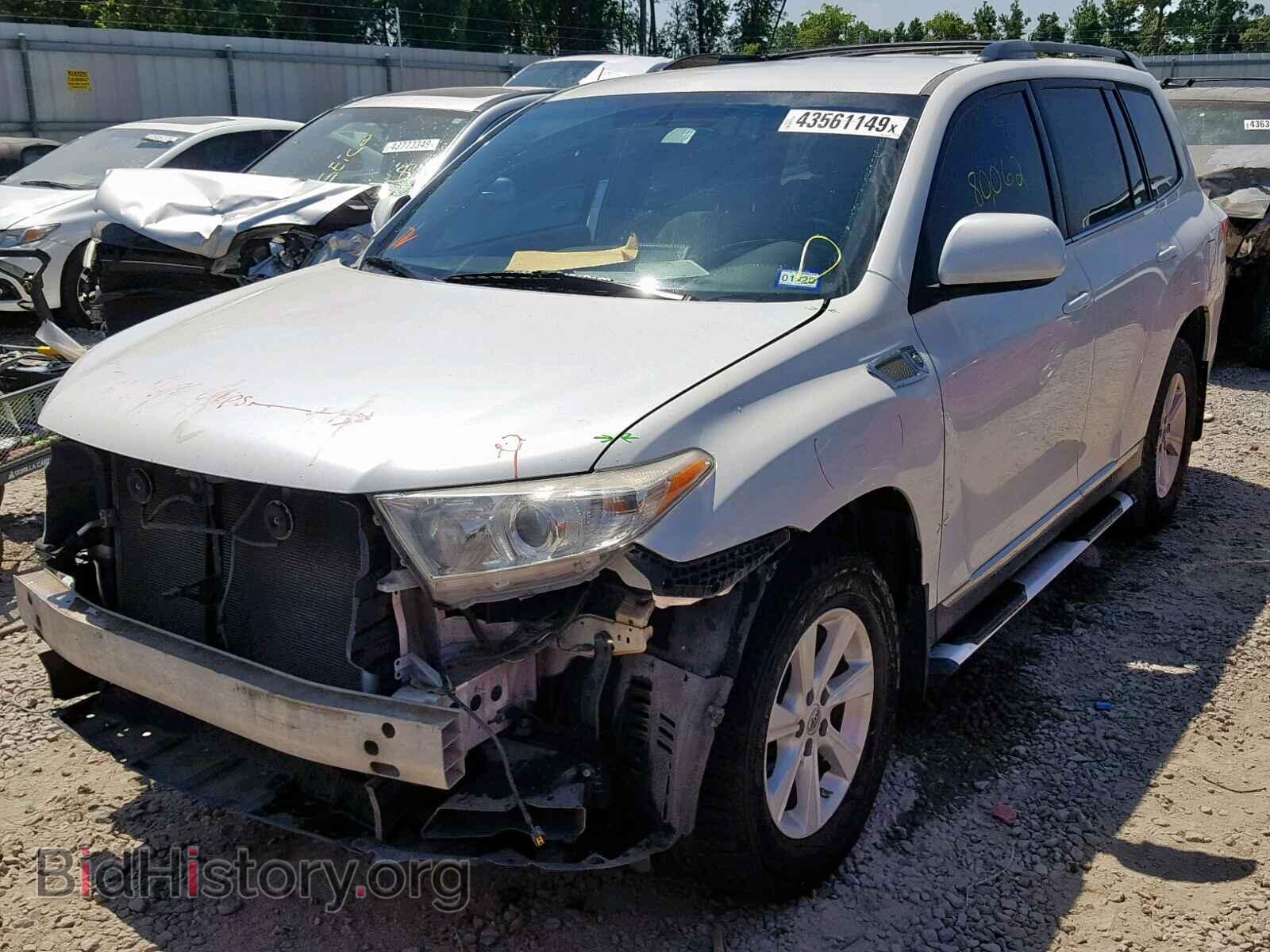 2012 TOYOTA HIGHLANDER - VIN: 5TDZK3EH4CS059166 - Фото 2