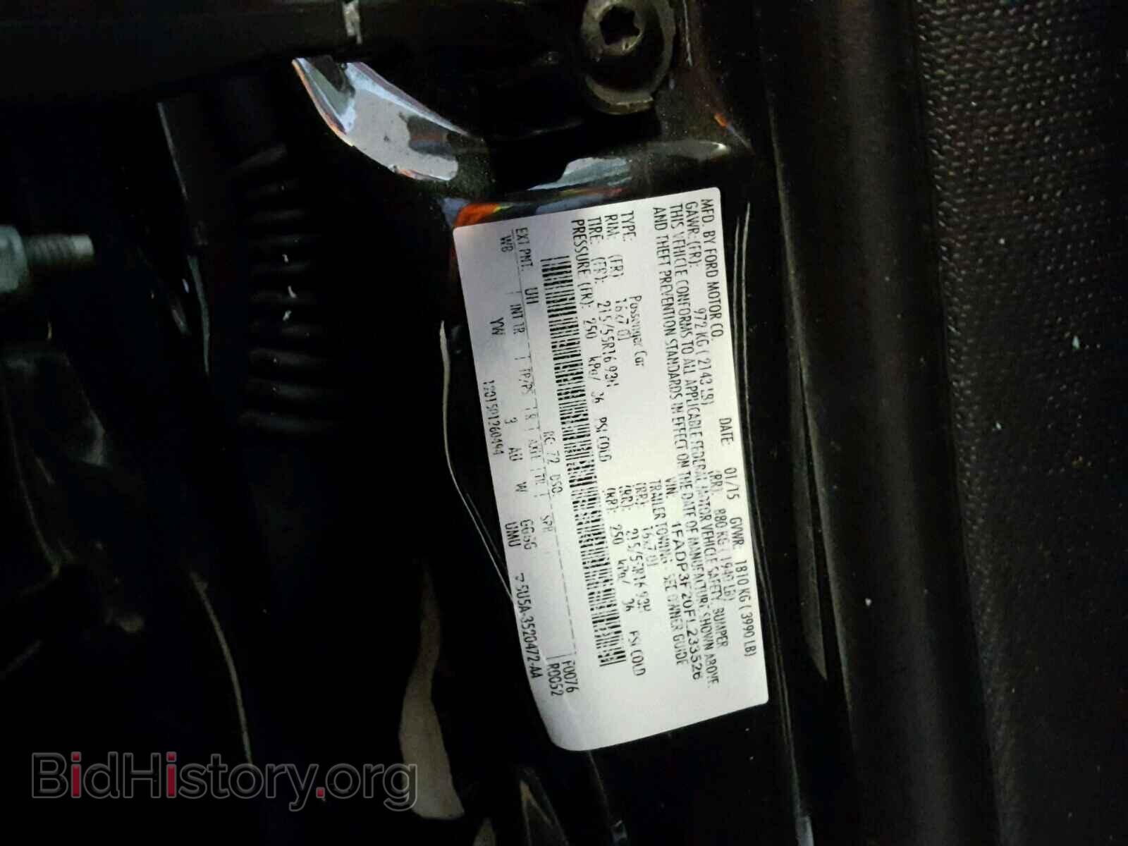 2015 FORD FOCUS - VIN: 1FADP3F20FL233526 - Photo 10