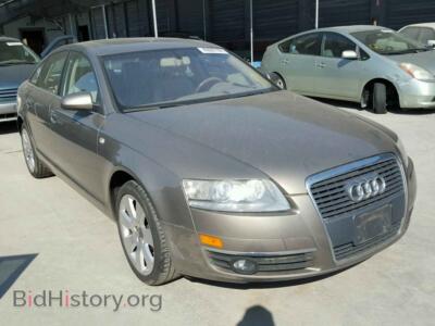 2007 Audi A6, золотистый — VIN WAUAH94F27N020311, Copart