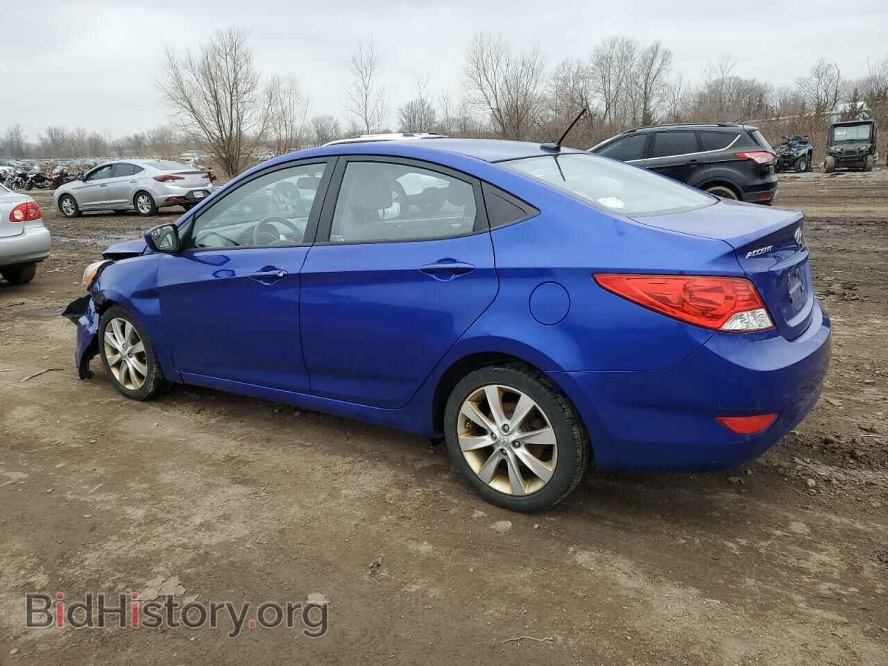 2014 HYUNDAI ACCENT - VIN: KMHCU4AE2EU742270 - Фото 2