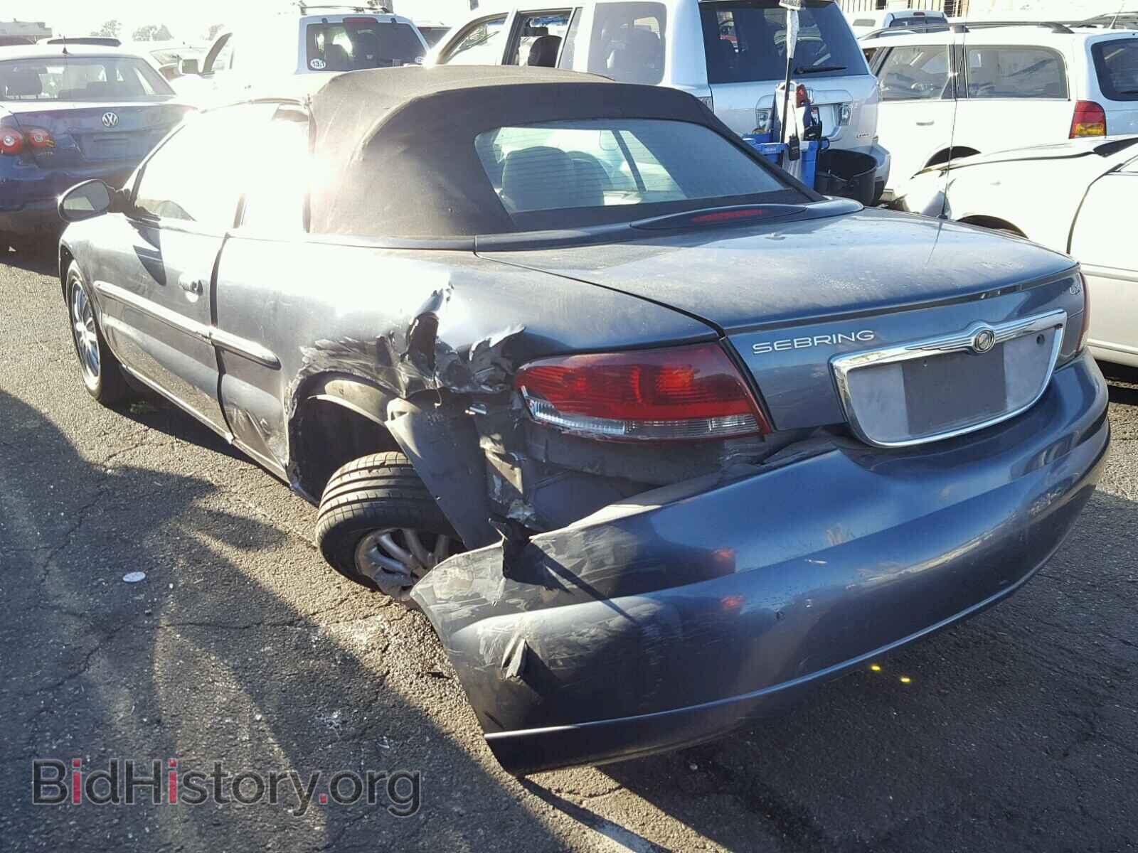 2003 CHRYSLER SEBRING - VIN: 1C3EL55T33N513221 - Фото 3