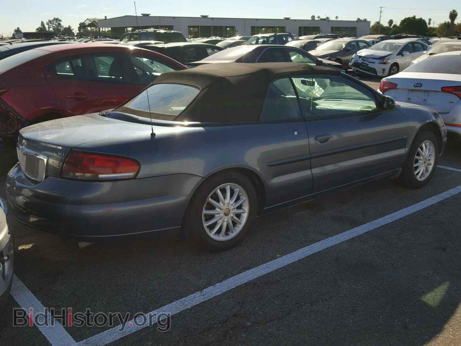 2003 CHRYSLER SEBRING - VIN: 1C3EL55T33N513221 - Фото 4
