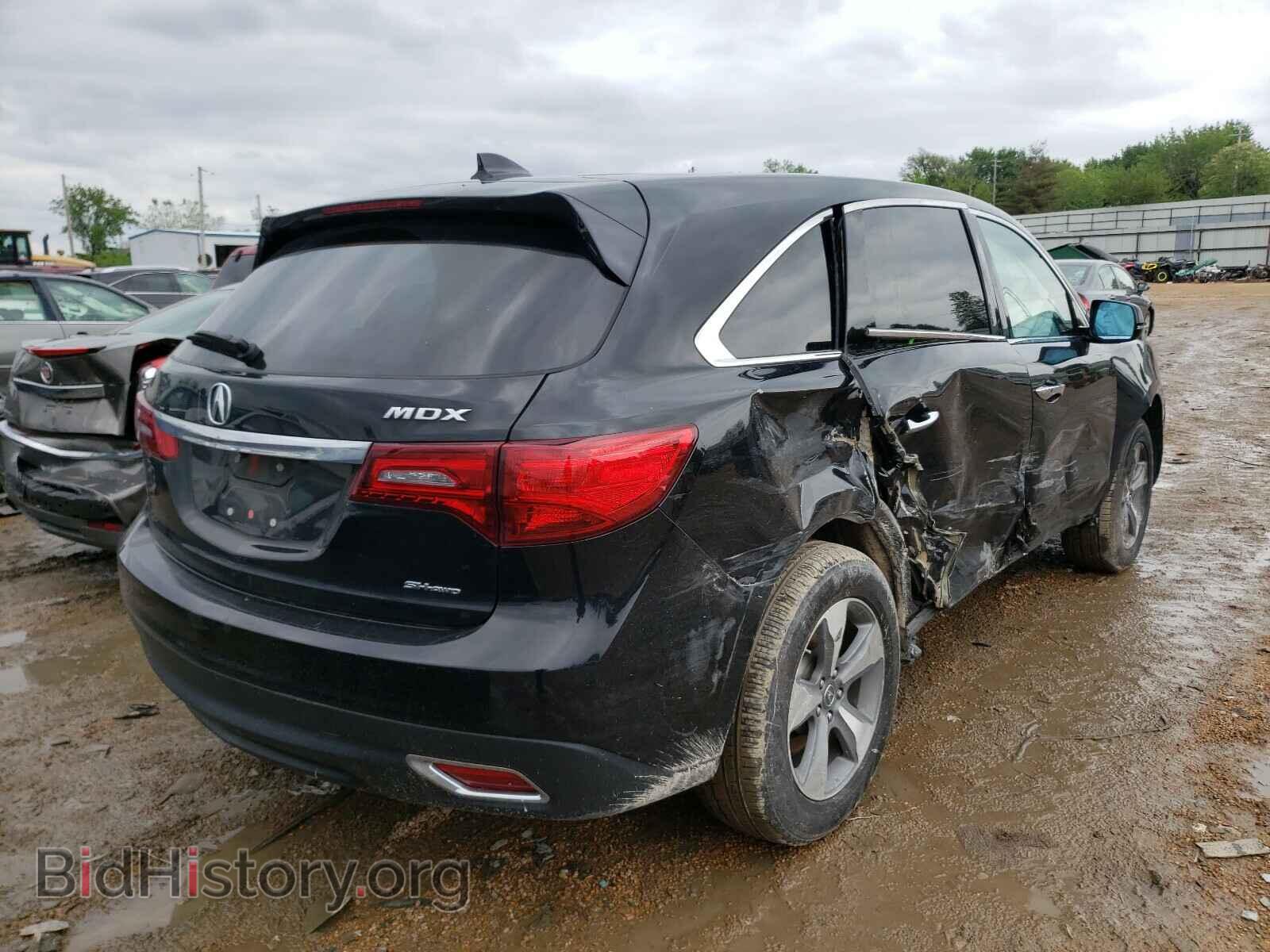 2014 ACURA MDX - VIN: 5FRYD4H27EB009208 - Фото 4