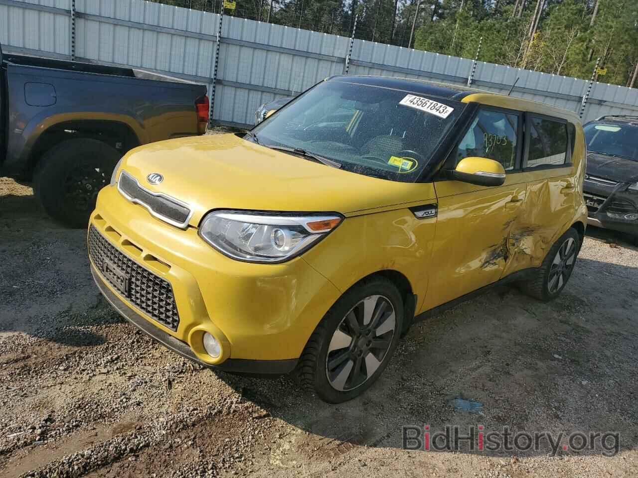 Kia Soul Р¶РµР»С‚С‹Р№