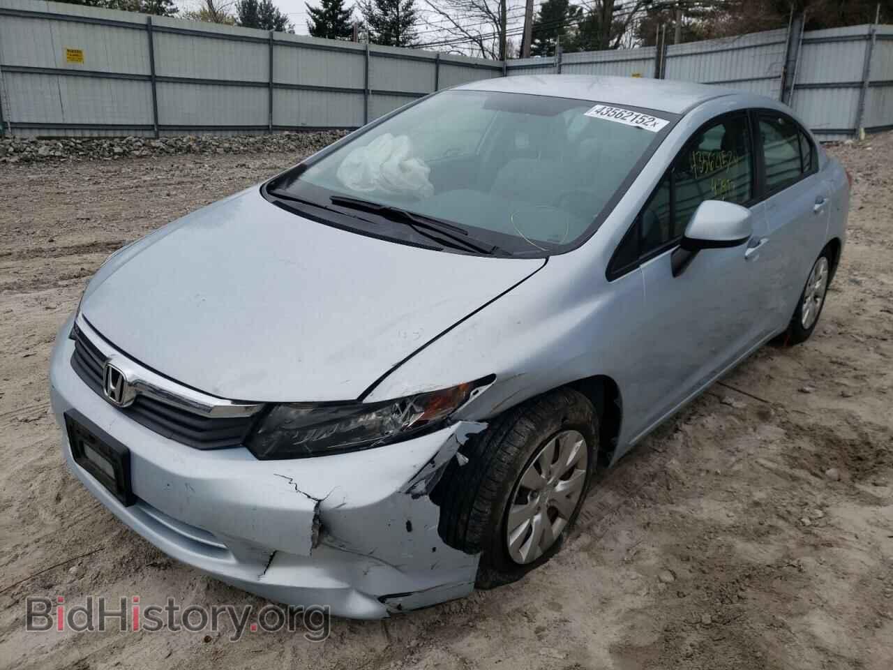 2012 HONDA CIVIC - VIN: 2HGFB2F54CH579045 - Фото 2