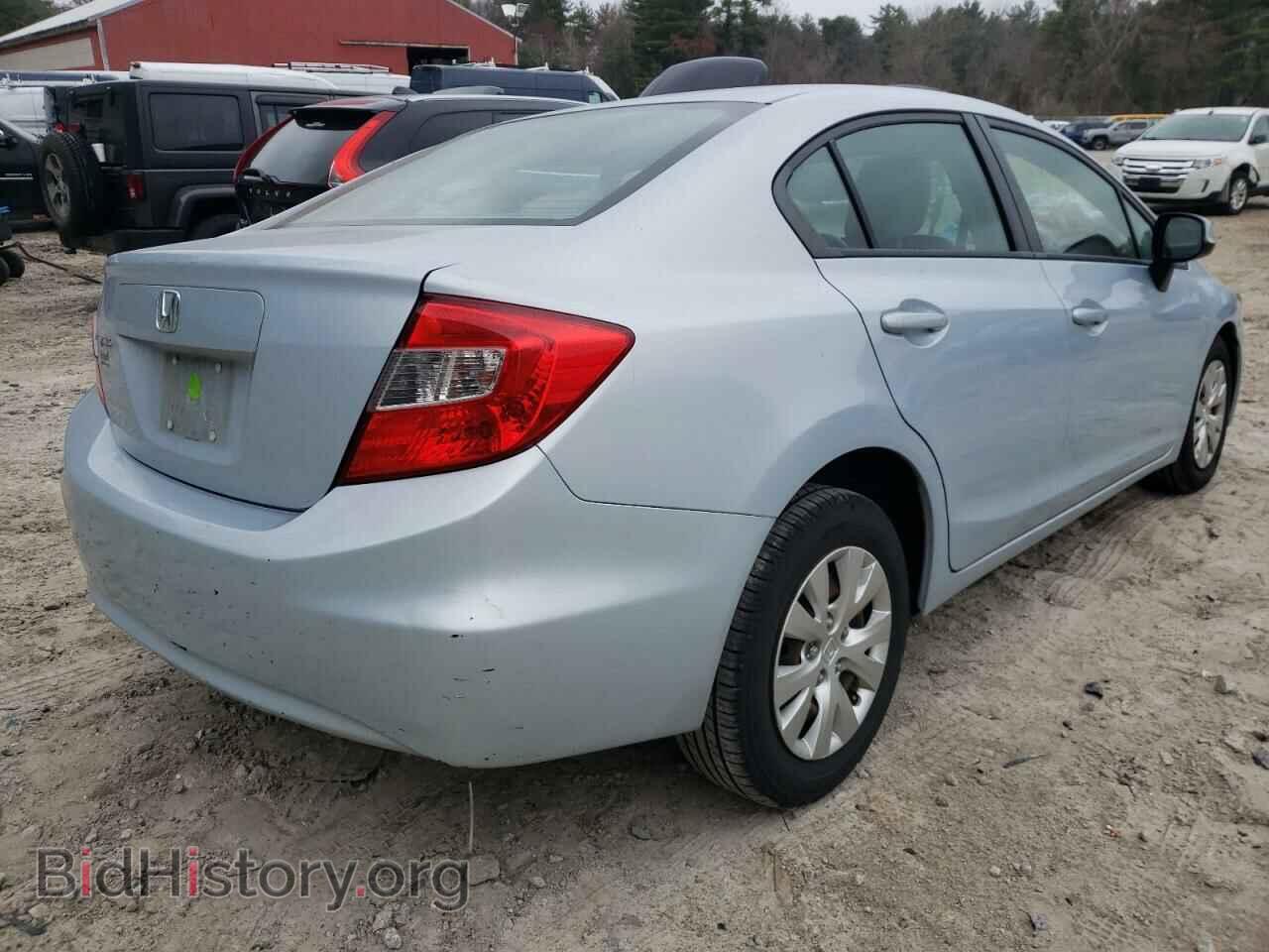 2012 HONDA CIVIC - VIN: 2HGFB2F54CH579045 - Фото 4