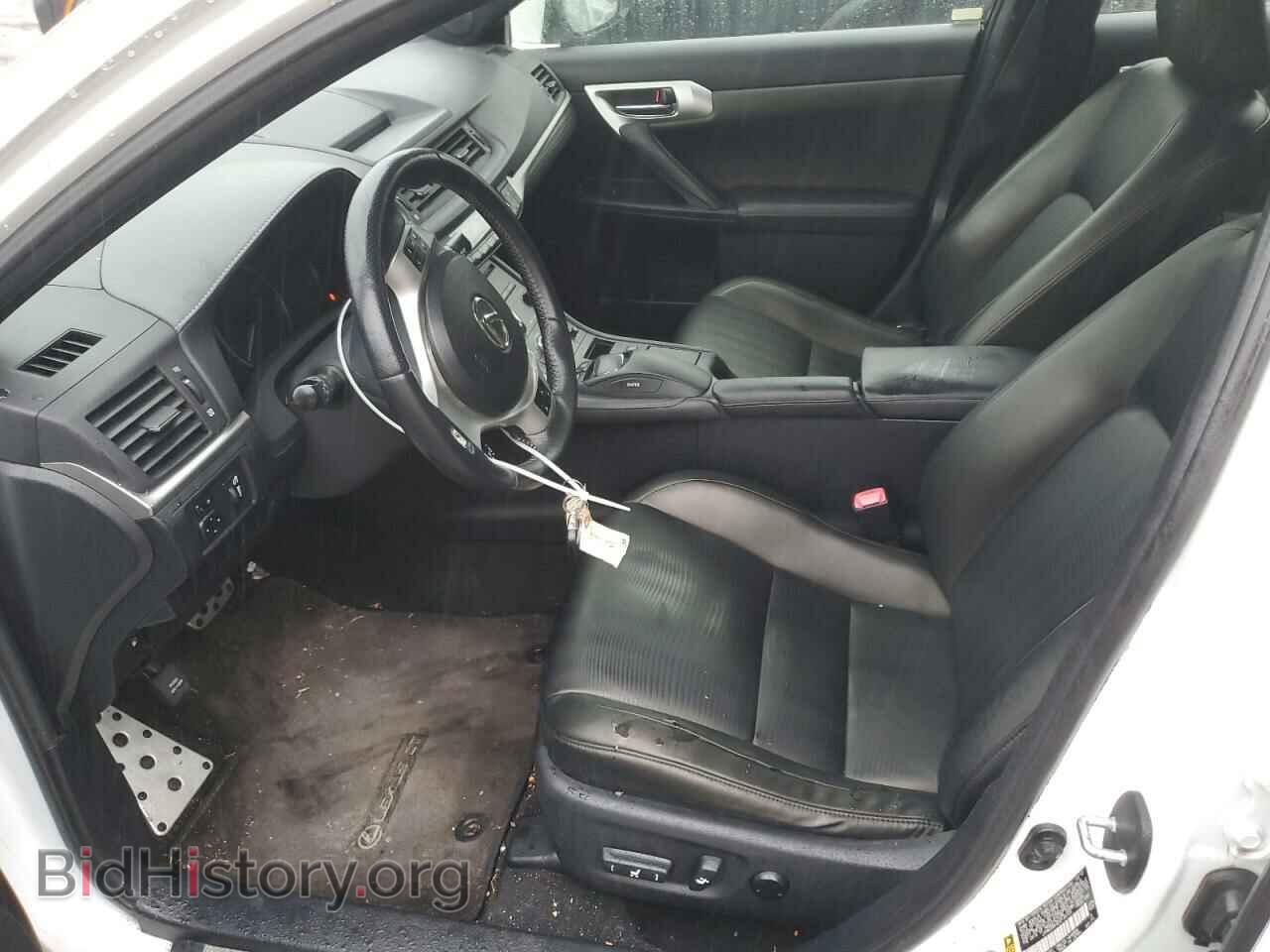 2013 LEXUS CT 200 - VIN: JTHKD5BH2D2130125 - Фото 7