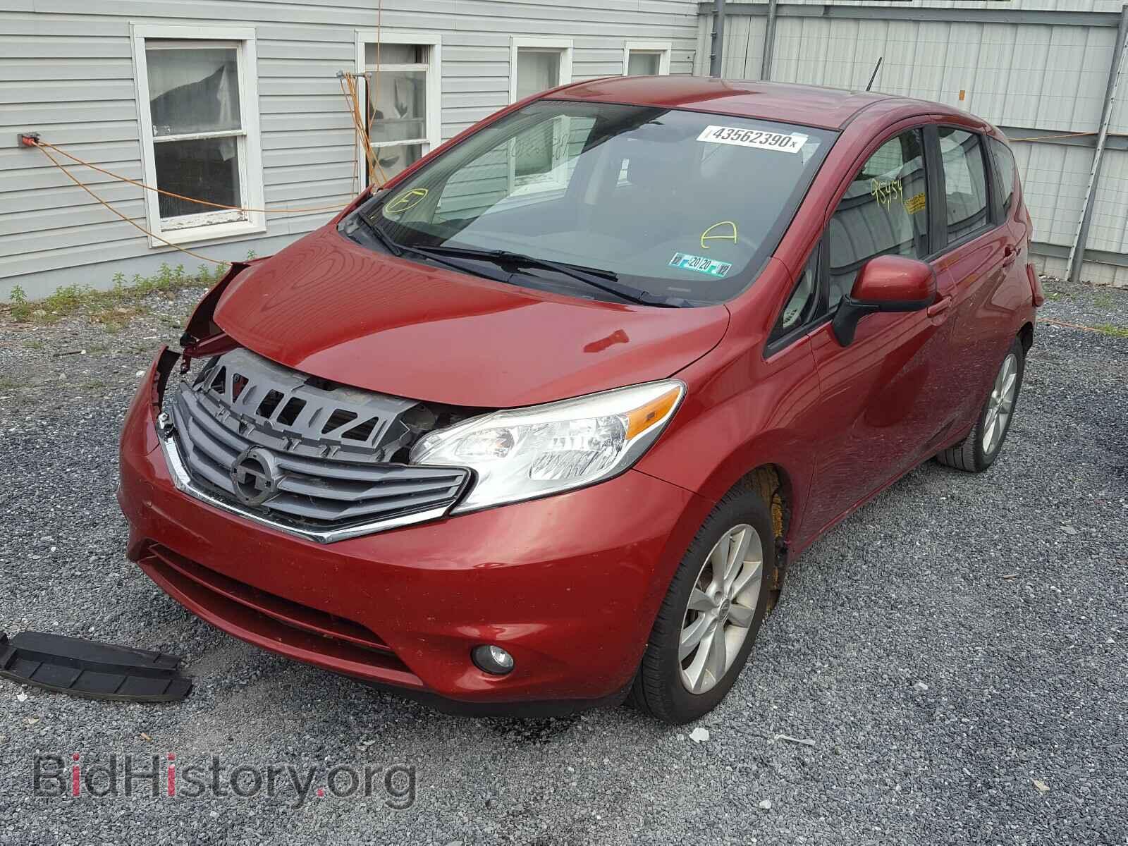 2014 NISSAN VERSA - VIN: 3N1CE2CPXEL352700 - Фото 2