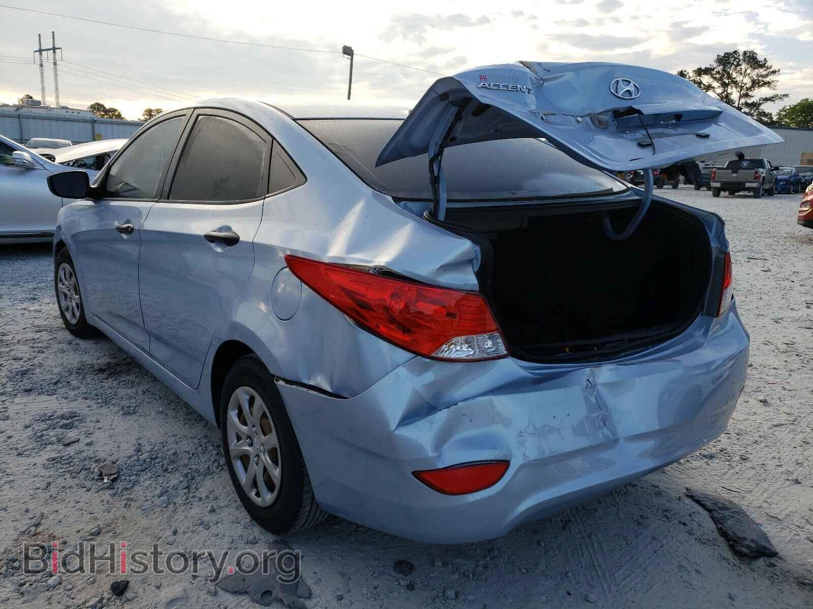 2012 HYUNDAI ACCENT - VIN: KMHCT4AE0CU045230 - Фото 3