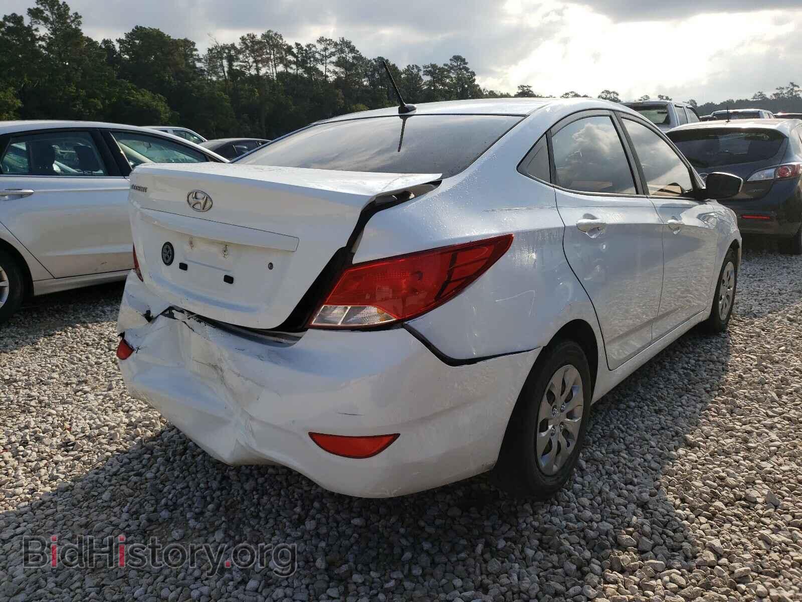 2016 HYUNDAI ACCENT - VIN: KMHCT4AE6GU123418 - Фото 4