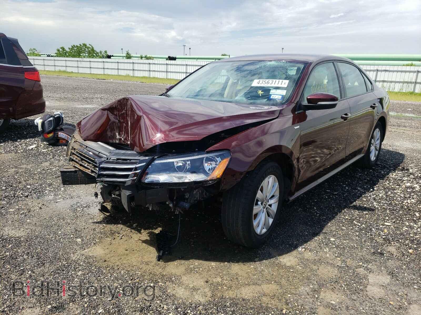 2014 VOLKSWAGEN PASSAT - VIN: 1VWAS7A39EC091935 - Фото 2