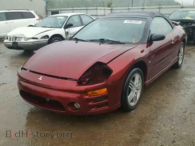 2003 MITSUBISHI ECLIPSE - VIN: 4A3AE55H93E056251 - Фото 2