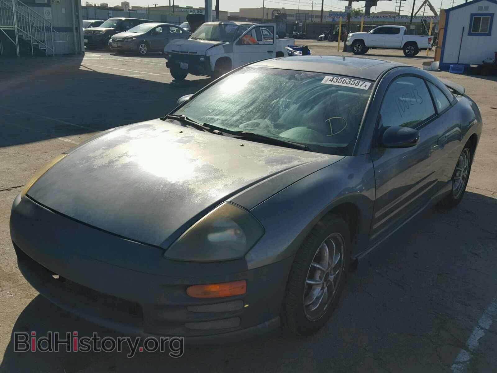 2002 MITSUBISHI ECLIPSE - VIN: 4A3AC54H52E051697 - Фото 2