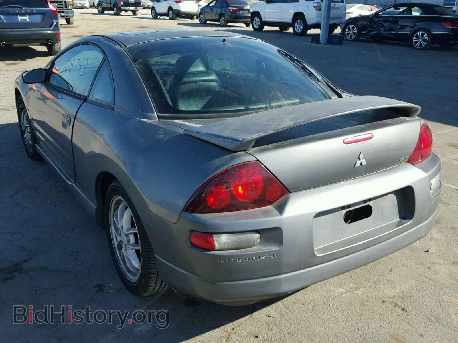 2002 MITSUBISHI ECLIPSE - VIN: 4A3AC54H52E051697 - Фото 3
