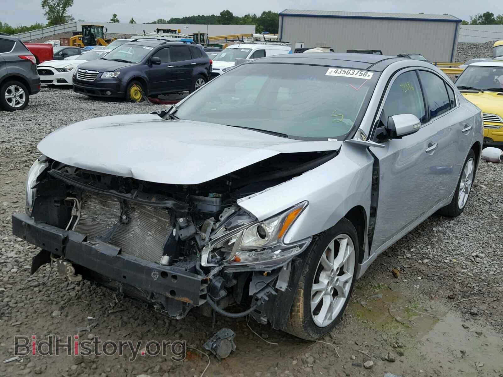 2014 NISSAN MAXIMA S - VIN: 1N4AA5AP4EC491565 - Фото 2