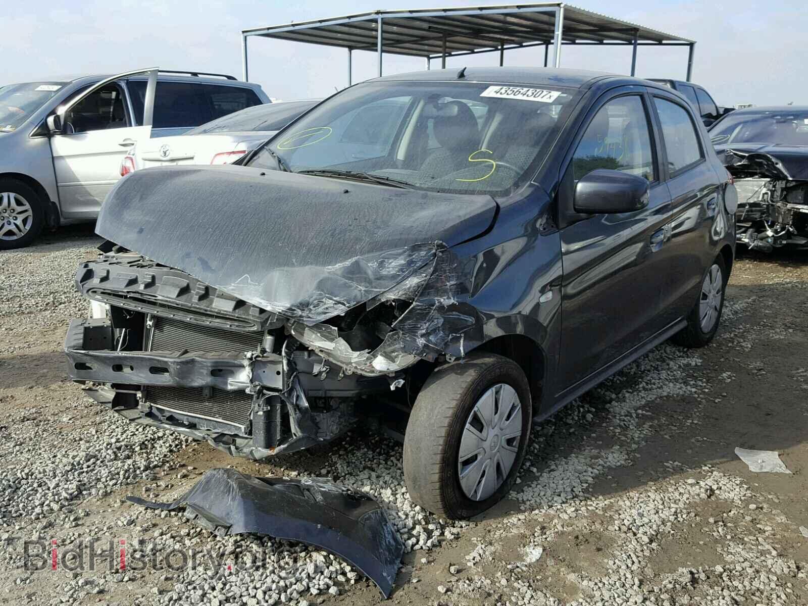 2014 MITSUBISHI MIRAGE - VIN: ML32A3HJ0EH009071 - Фото 2