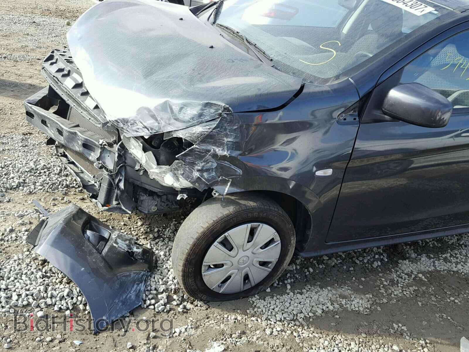2014 MITSUBISHI MIRAGE - VIN: ML32A3HJ0EH009071 - Фото 9