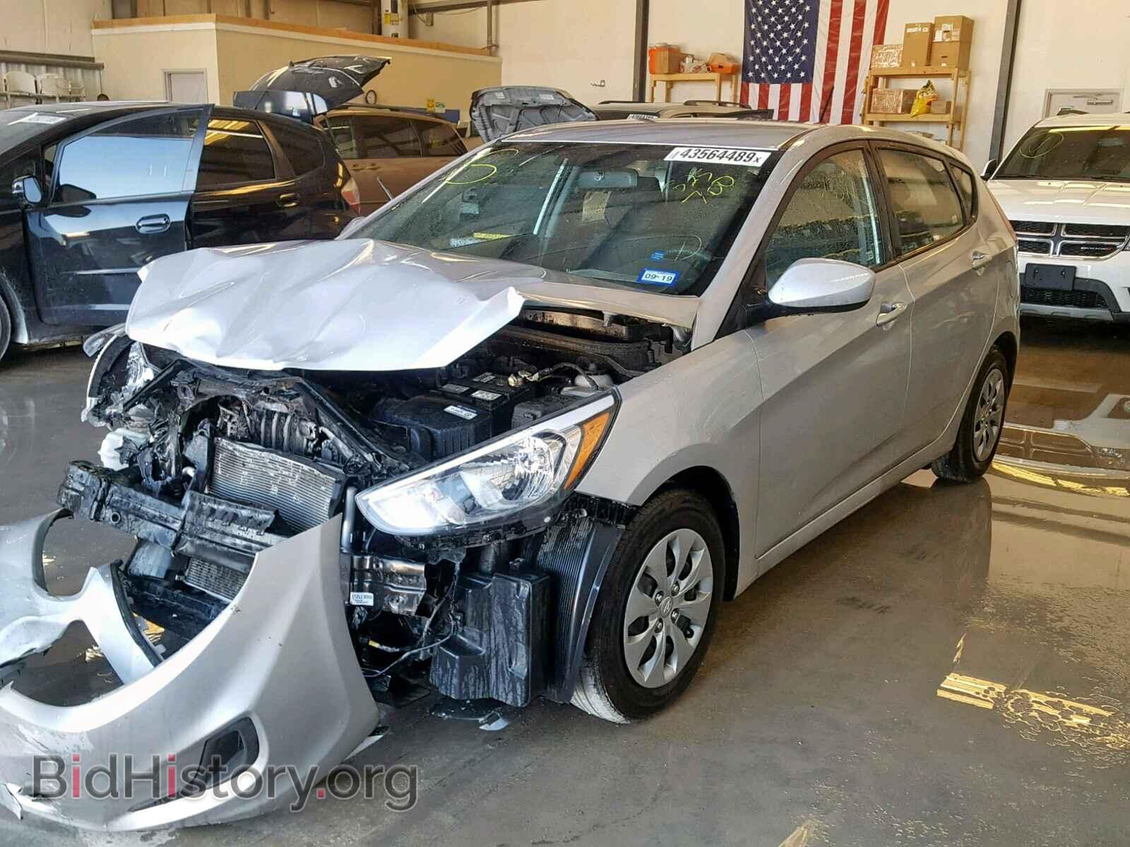 2017 HYUNDAI ACCENT - VIN: KMHCT5AE2HU325700 - Фото 2