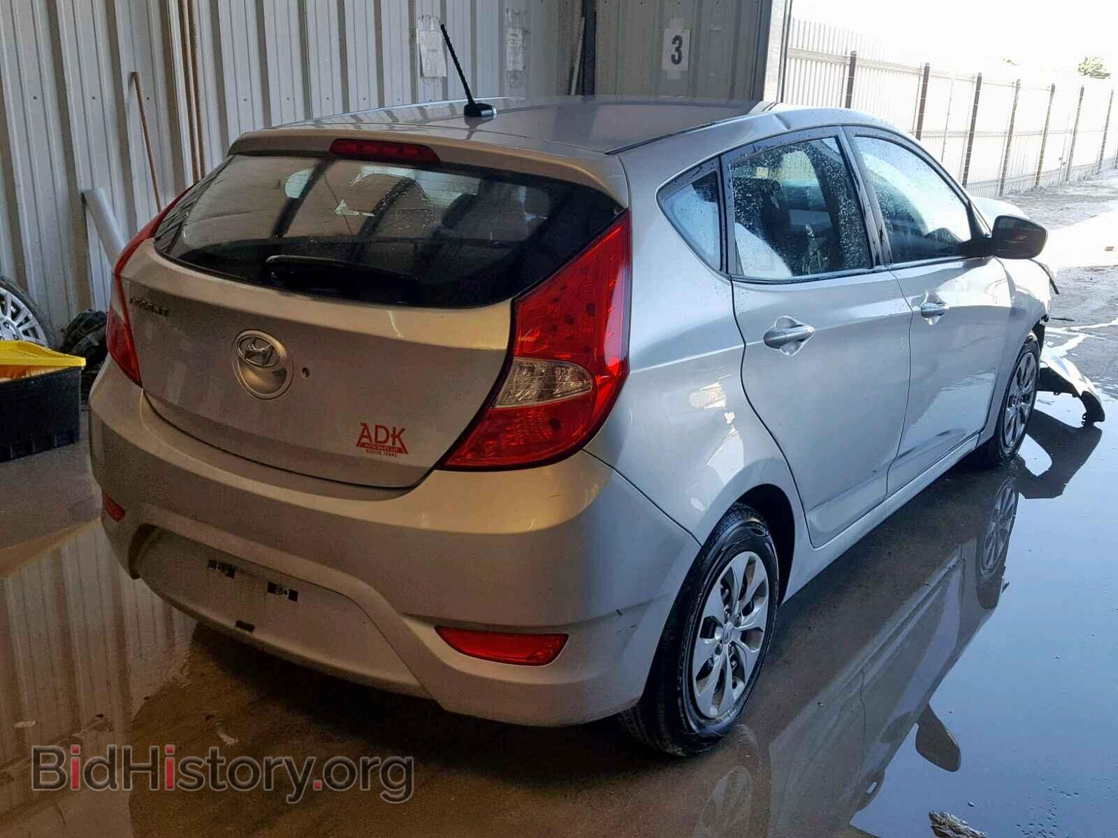 2017 HYUNDAI ACCENT - VIN: KMHCT5AE2HU325700 - Фото 4
