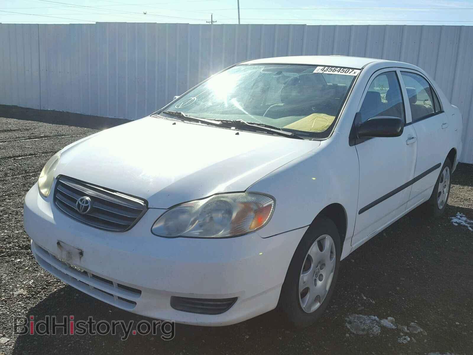 2003 TOYOTA COROLLA - VIN: 1NXBR32E33Z028702 - Фото 2