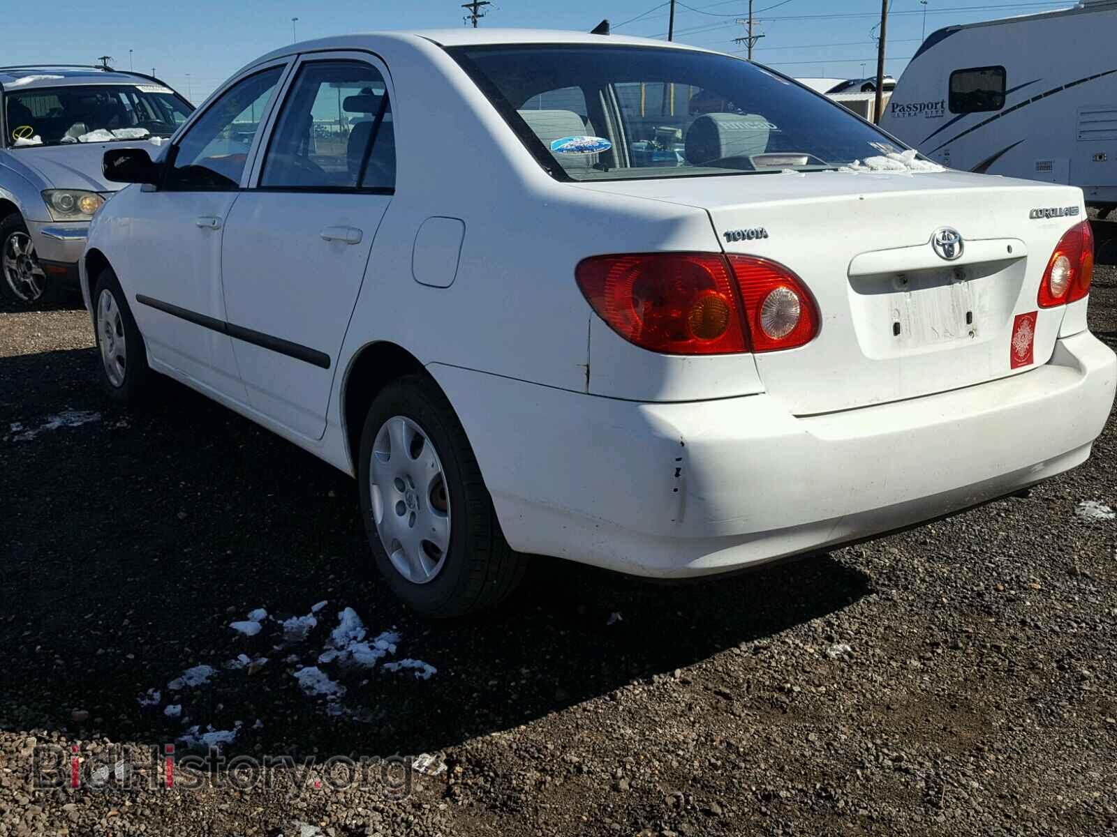 2003 TOYOTA COROLLA - VIN: 1NXBR32E33Z028702 - Фото 3