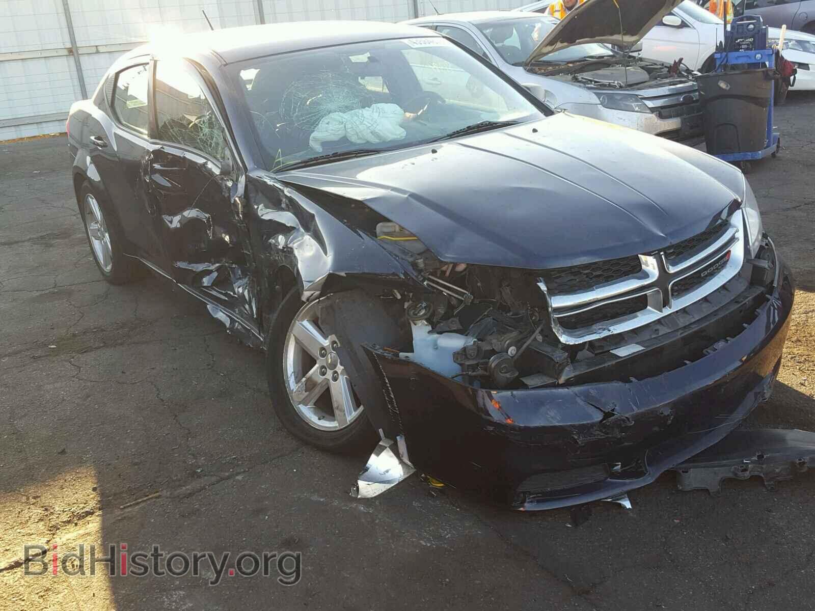 Photo 1C3CDZAB8DN707172 - DODGE AVENGER 2013