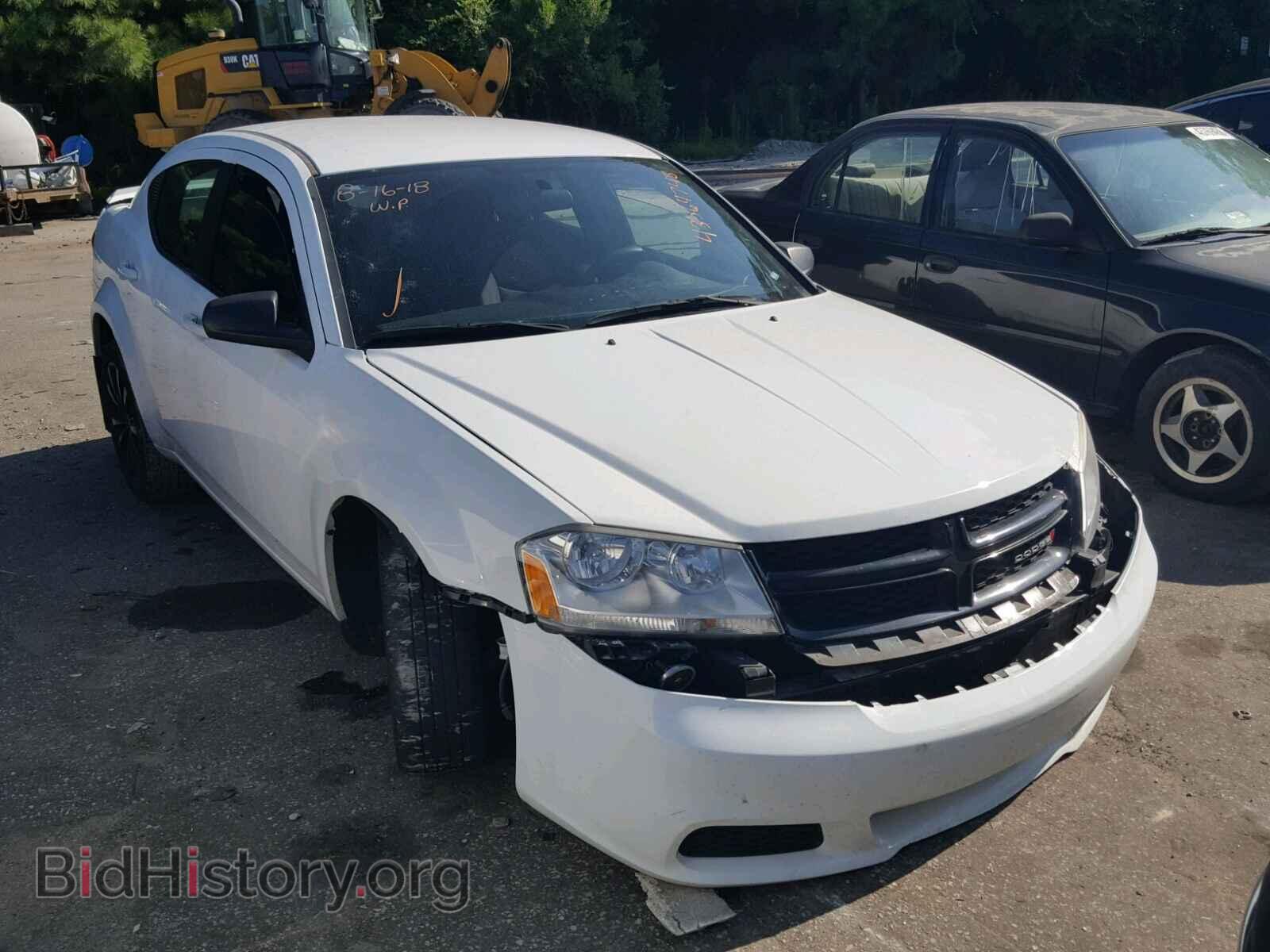 Photo 1C3CDZAG8DN748400 - DODGE AVENGER 2013