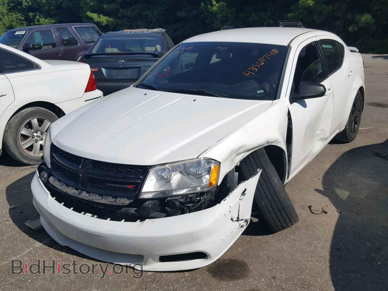 2013 DODGE AVENGER - VIN: 1C3CDZAG8DN748400 - Photo 2