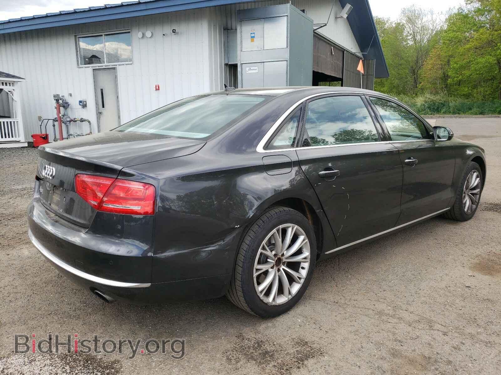 2014 AUDI A8 - VIN: WAURGAFD8EN002377 - Фото 4
