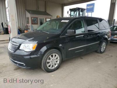 2016 Chrysler MINIVAN Town & COU, черный — VIN 2C4RC1BG1GR298797, Copart