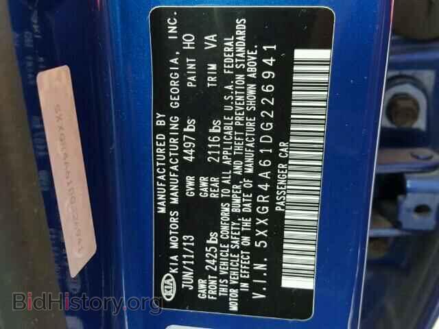2013 KIA OPTIMA - VIN: 5XXGR4A61DG226941 - Photo 10