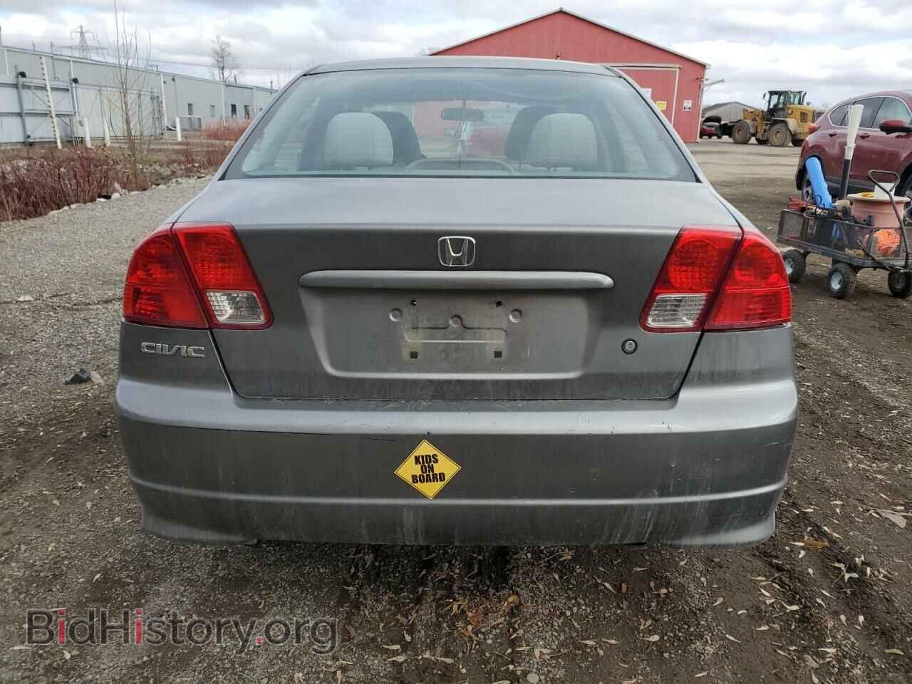 2005 HONDA CIVIC - VIN: 2HGES16685H033138 - Фото 6