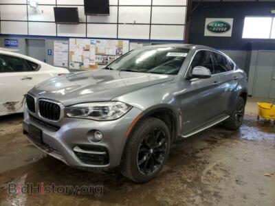 2016 BMW X6 X6 XDRIVE3, серый — VIN 5UXKU2C57G0N79772, Copart