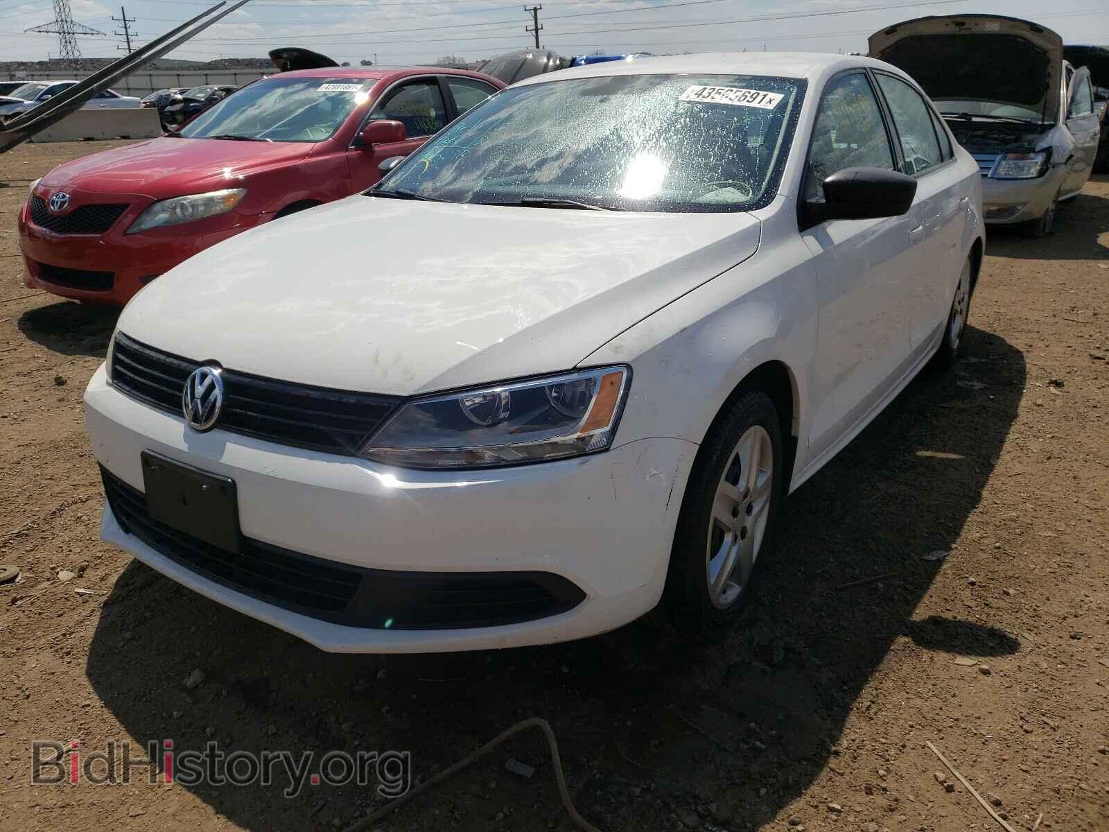 2012 VOLKSWAGEN JETTA - VIN: 3VW2K7AJ5CM328760 - Фото 2