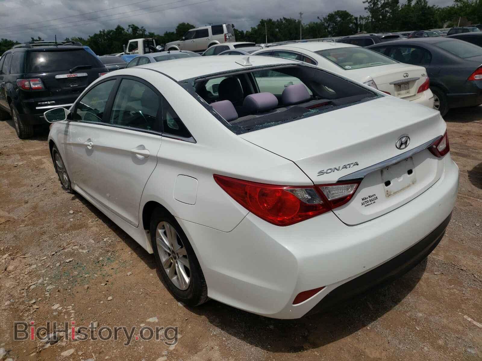2014 HYUNDAI SONATA - VIN: 5NPEB4AC9EH890265 - Фото 3