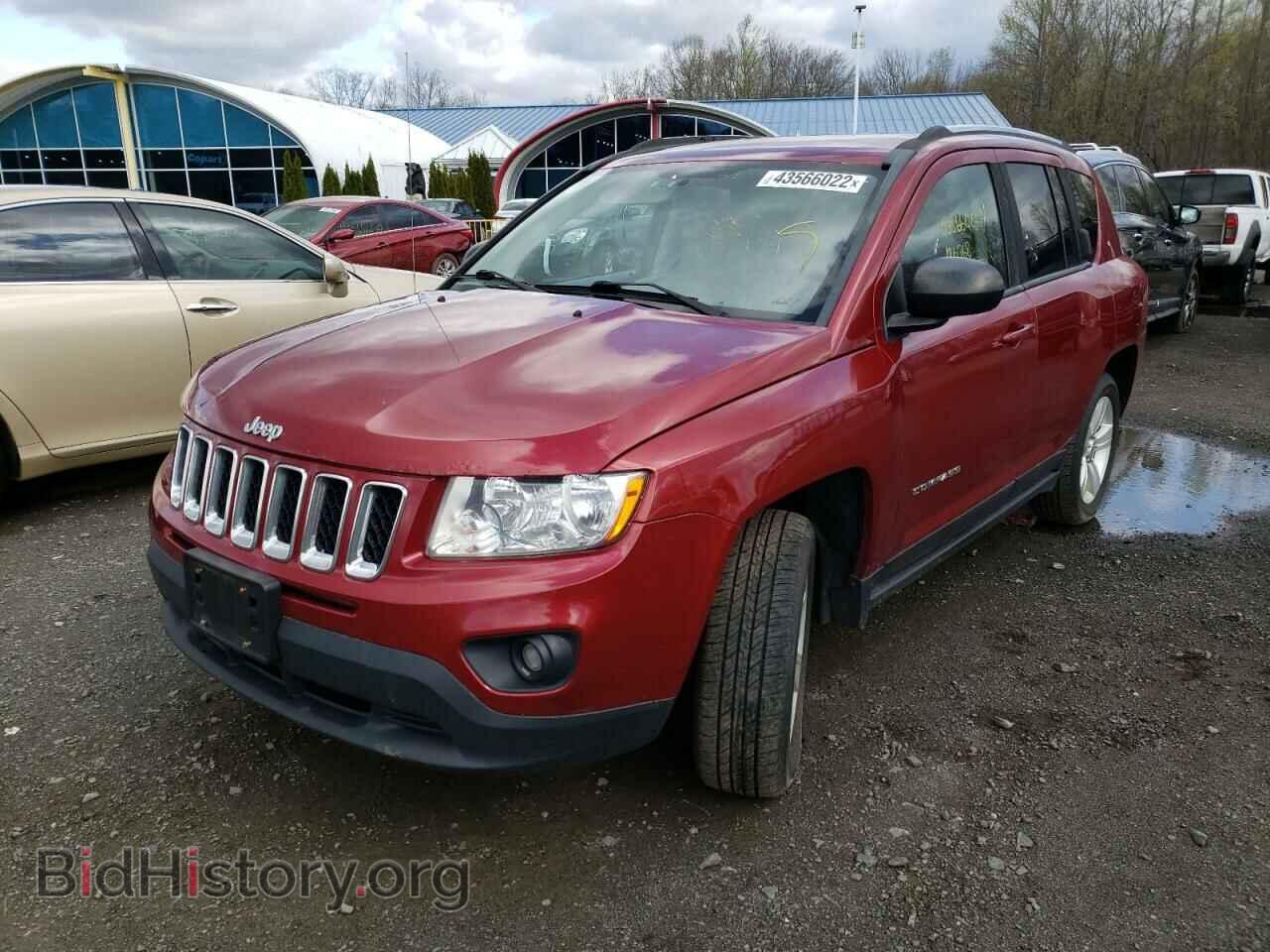 2012 JEEP COMPASS - VIN: 1C4NJDBB6CD676409 - Фото 2
