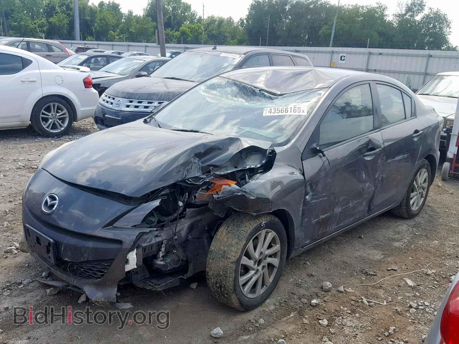 2012 MAZDA 3 - VIN: JM1BL1VF8C1516527 - Фото 2