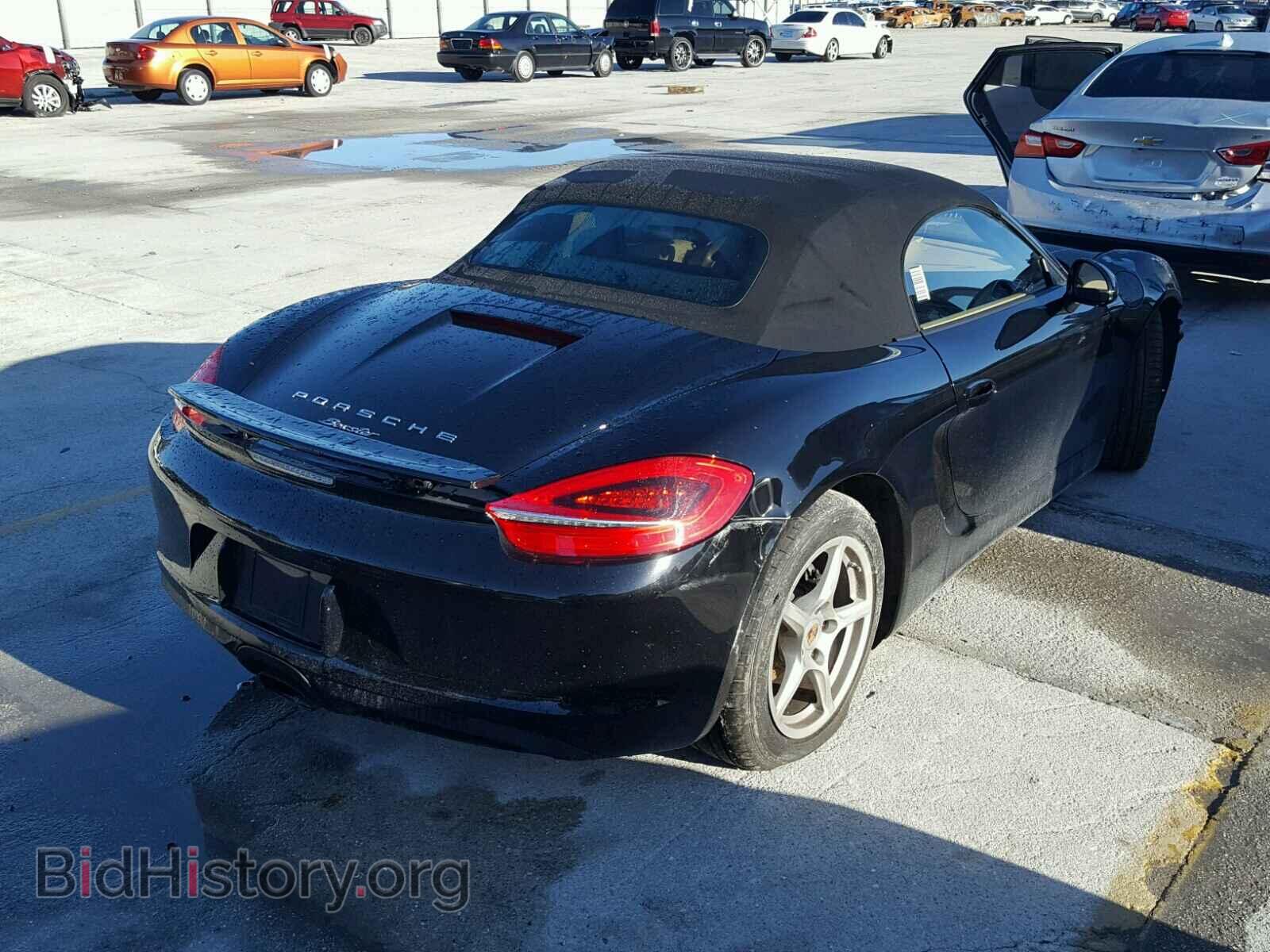2014 PORSCHE BOXSTER - VIN: WP0CA2A80ES120709 - Фото 4