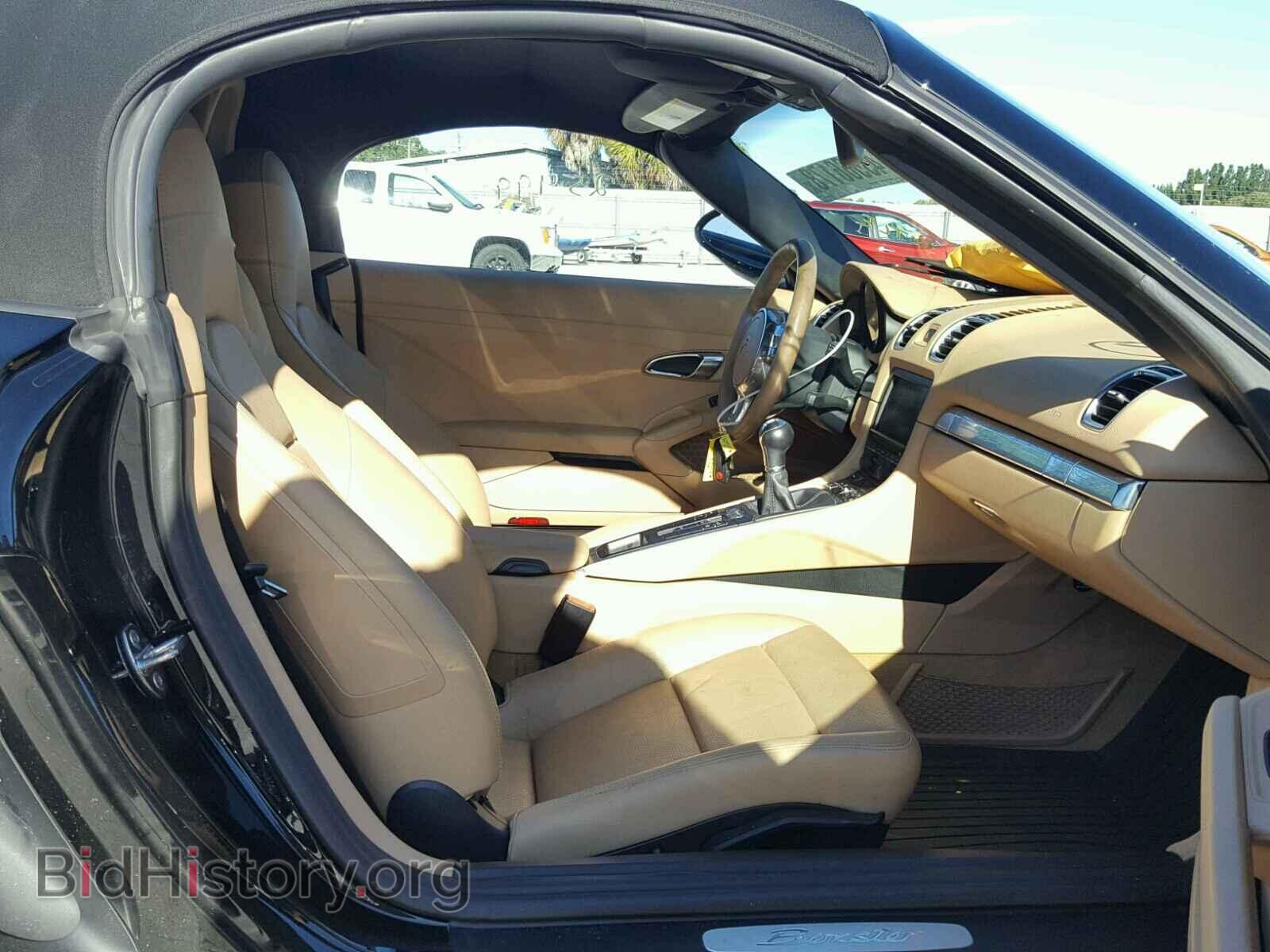 2014 PORSCHE BOXSTER - VIN: WP0CA2A80ES120709 - Фото 5
