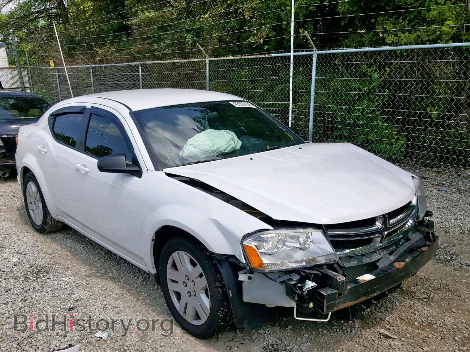 Photo 1C3CDZAB4EN133509 - DODGE AVENGER 2014