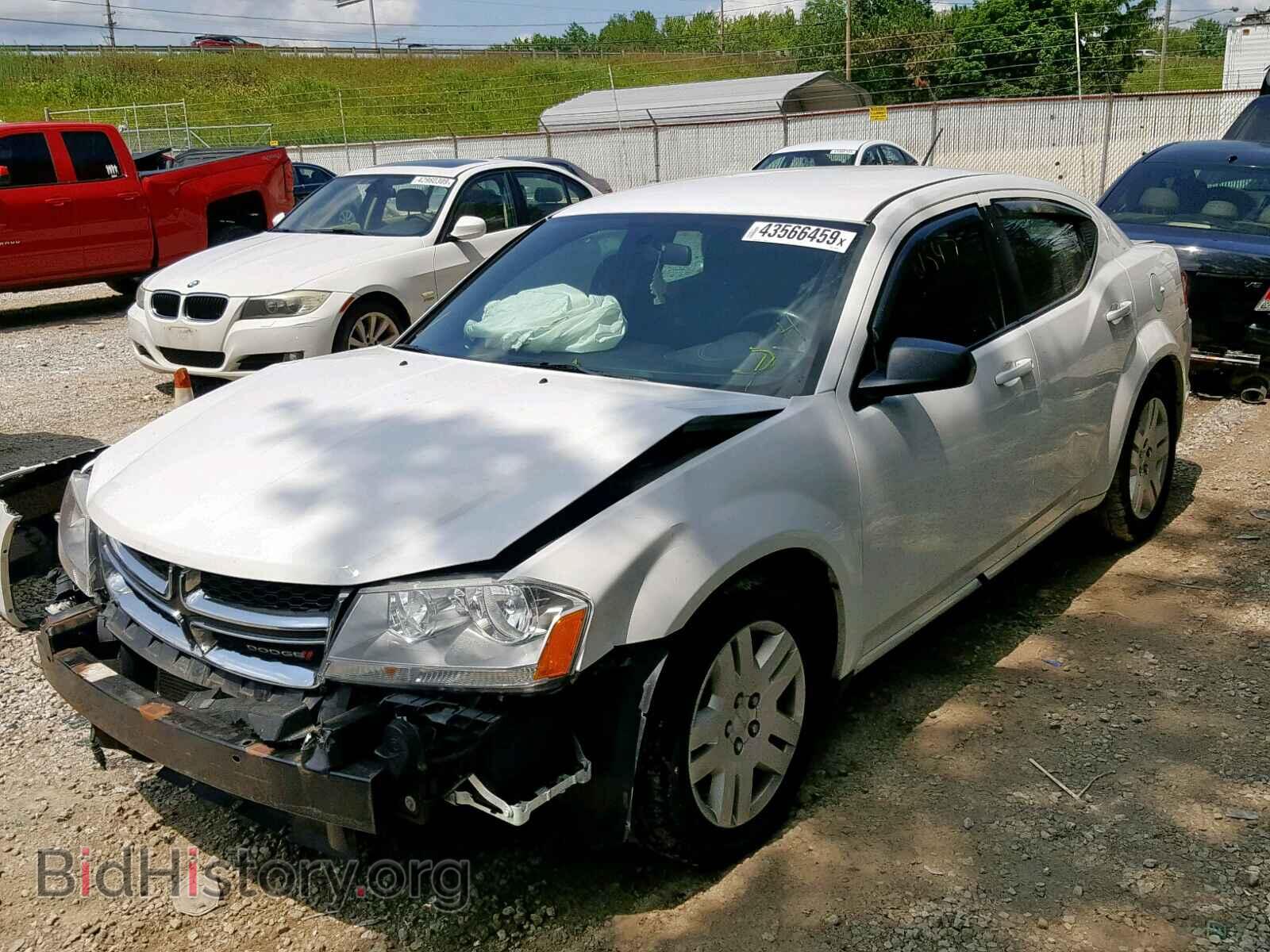 2014 DODGE AVENGER - VIN: 1C3CDZAB4EN133509 - Фото 2