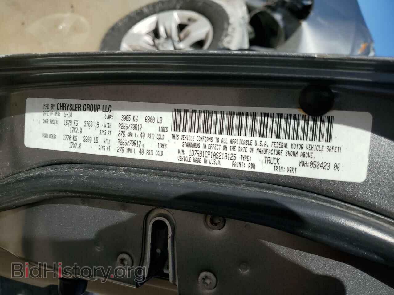 2010 DODGE All Models - VIN: 1D7RB1CP1AS219125 - Photo 12